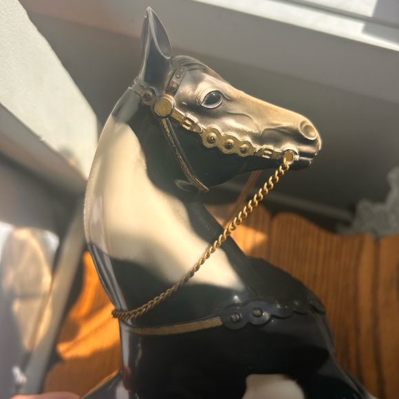 Vintage 1950s Breyer black/white western horse - Picture 6 of 14